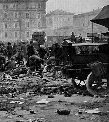 Austriaci a Trento Piazza d'Armi