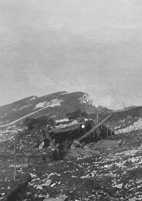 Monte Altissimo batterie italiane da 149/a 