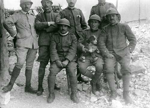 Monte Altissimo artiglieri italiani