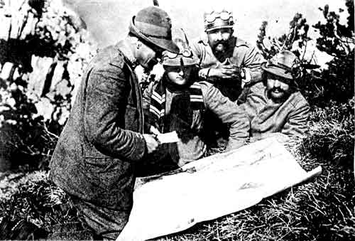 Battisti sul Monte Corno di Vallarsa