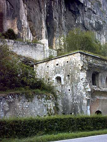 Ceraino ruderi del Forte Chiusa Veneta