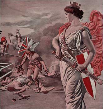 copertina di propaganda da "La Guerra italiana" n. 2 - 5 giugno 1915 