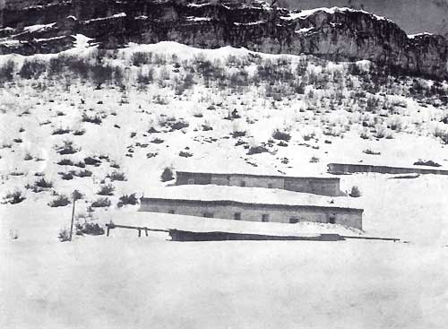 San Valentino baraccamenti aprile 1916